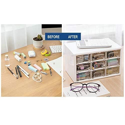 9-Drawer Multipurpose Rectangular Storage Container