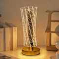 D&C Crystal Table Lamp Ambiance