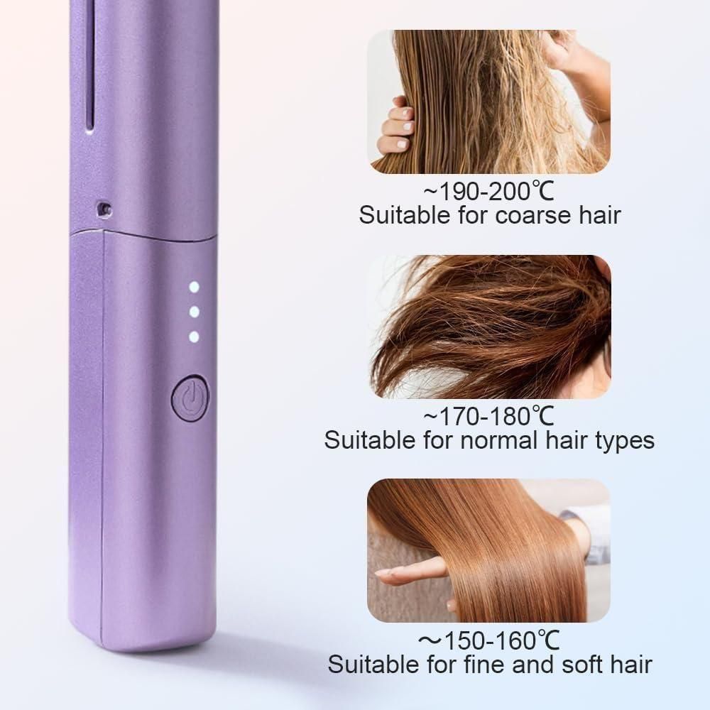 D&C Portable Mini Hair Straightener Hot Comb