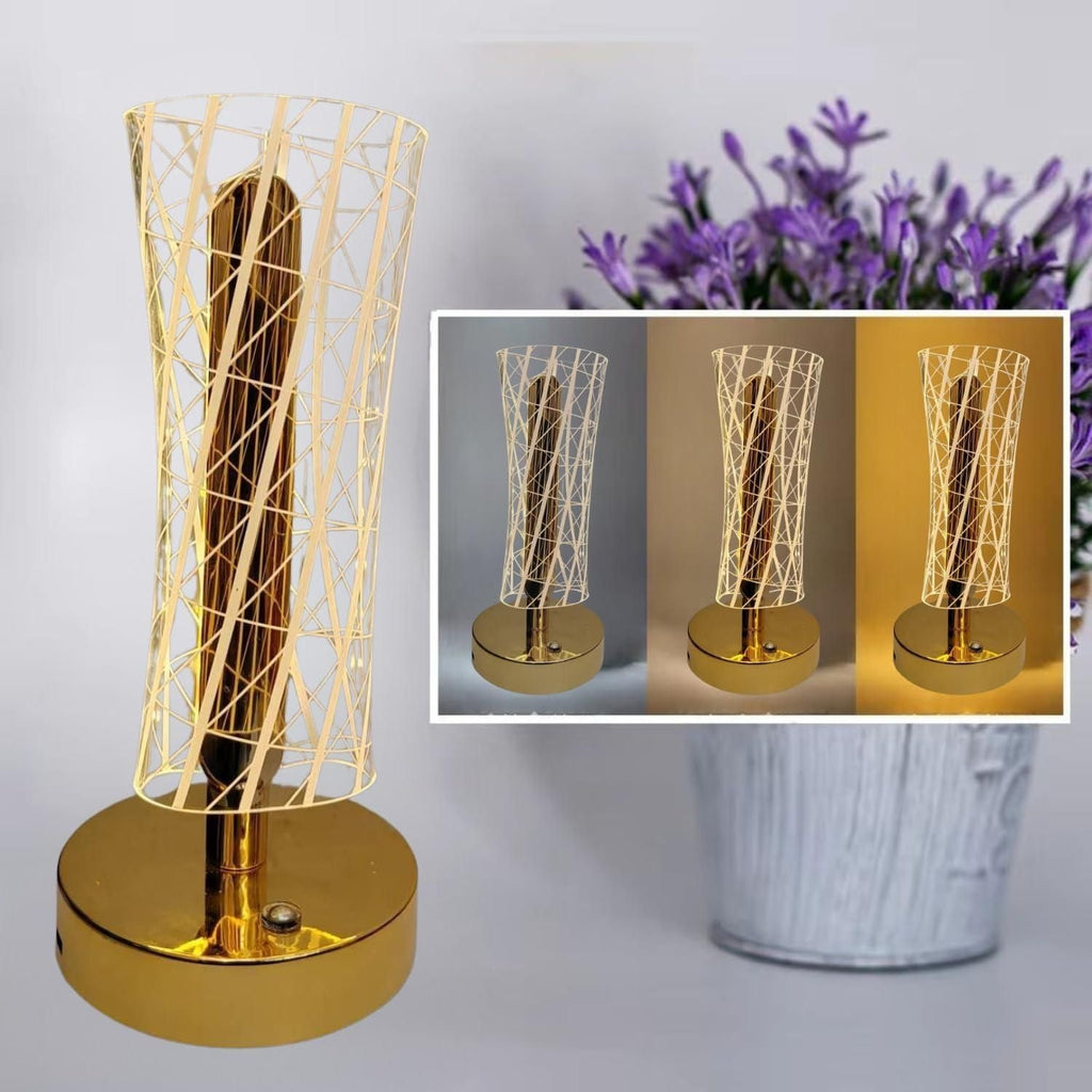 D&C Crystal Table Lamp Ambiance