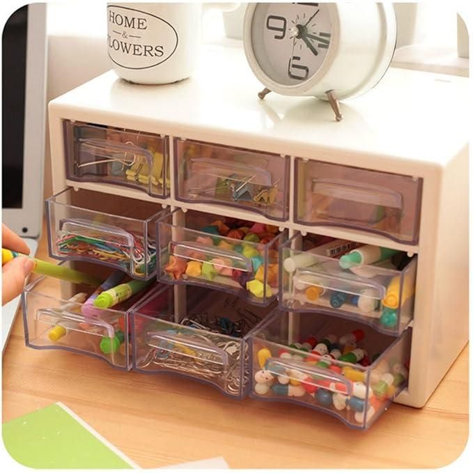 9-Drawer Multipurpose Rectangular Storage Container