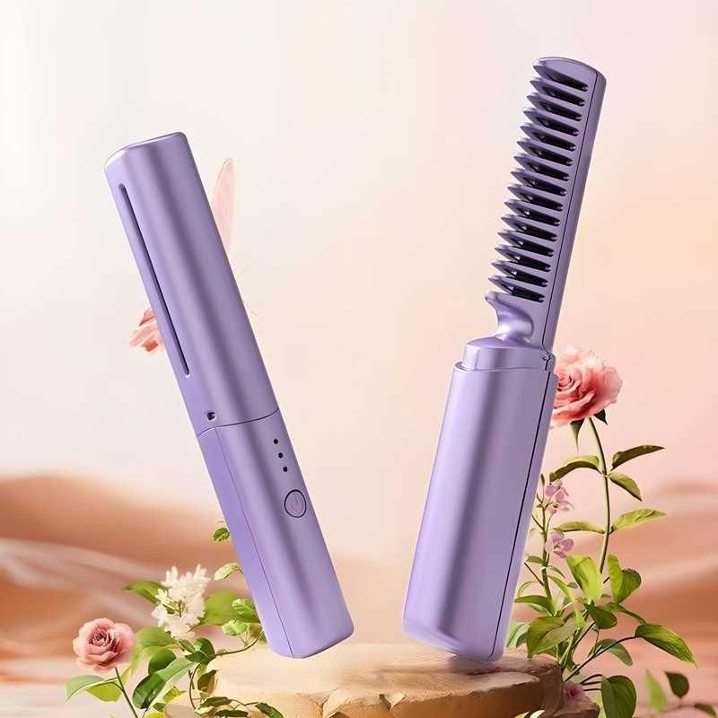 D&C Portable Mini Hair Straightener Hot Comb