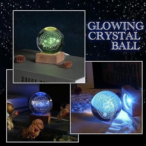 D&C 3D Crystal Lamp Ball(Assorted Design)