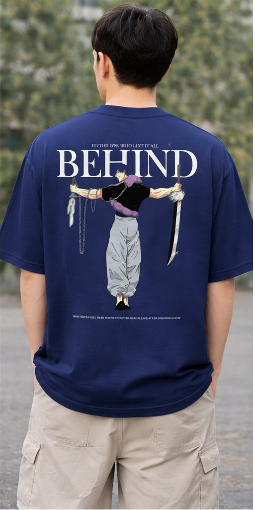 Behind Oversized Classic T-Shirt