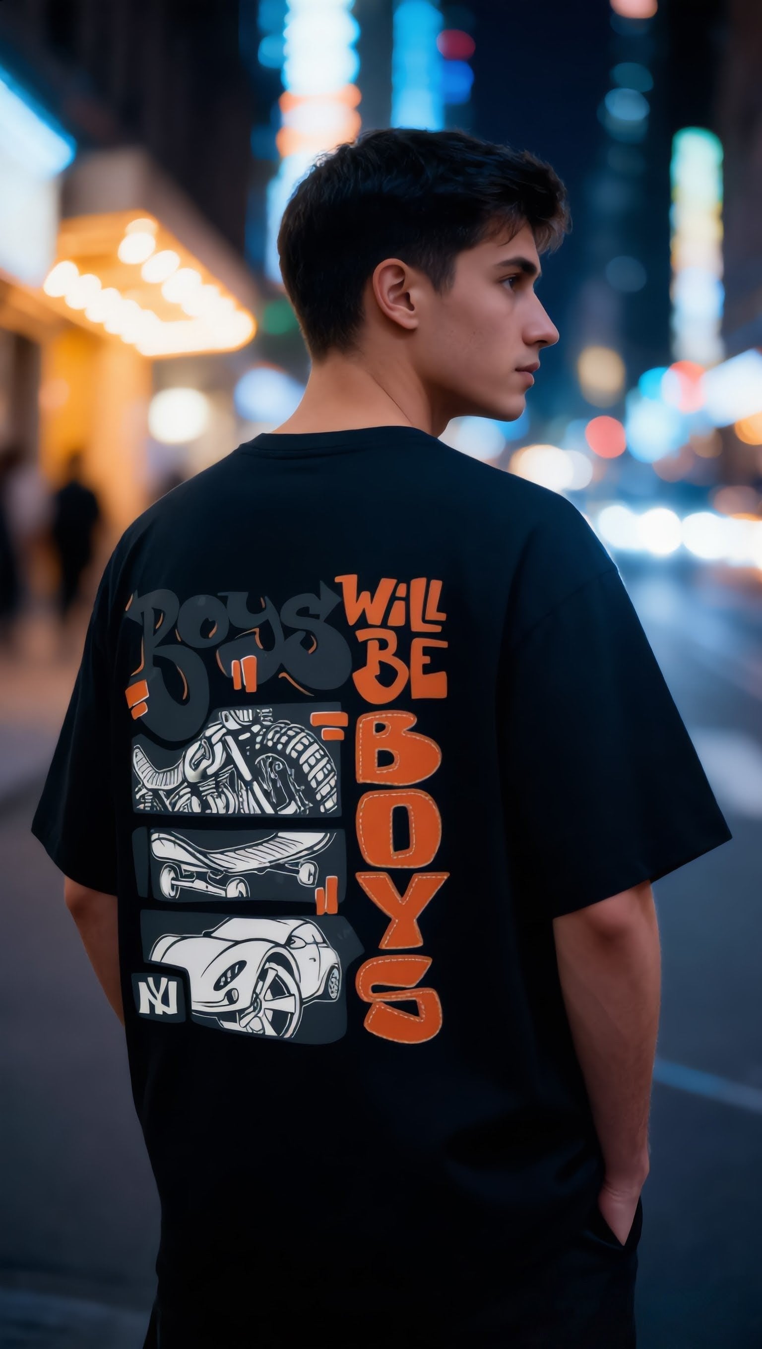 Boys Oversized Classic T-Shirt