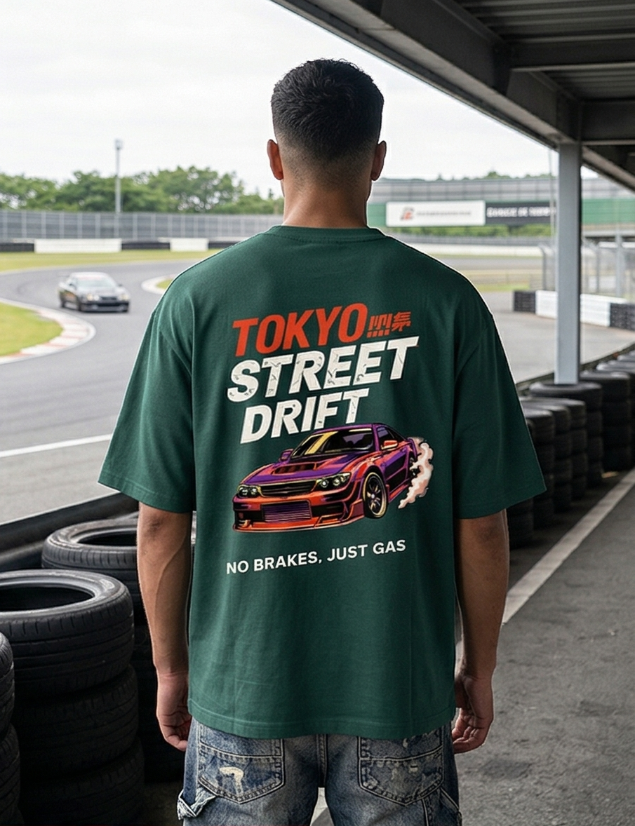 Street Drift Oversized Classic T-Shirt
