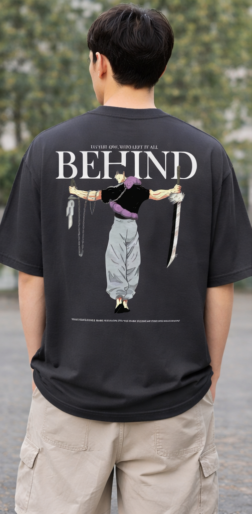 Behind Oversized Classic T-Shirt