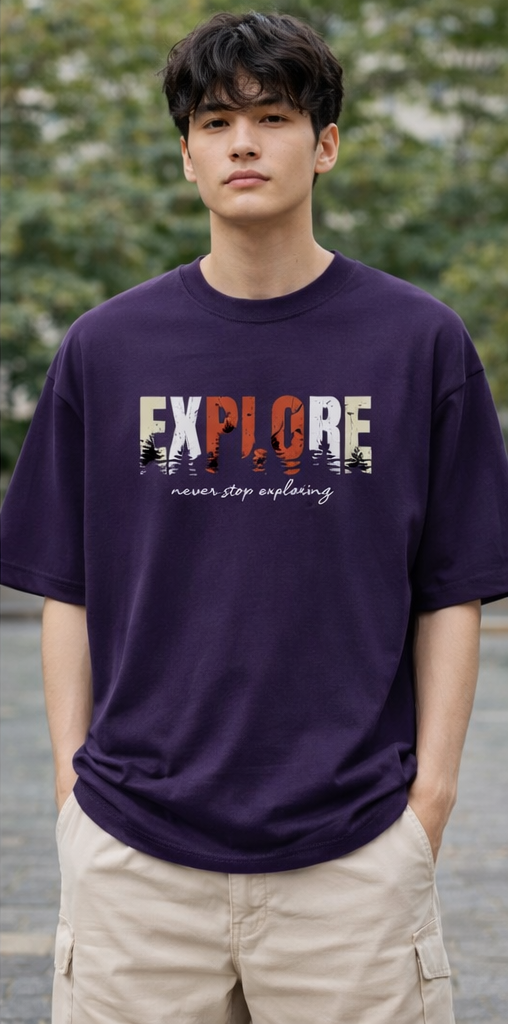 Explore Oversized Classic T-Shirt